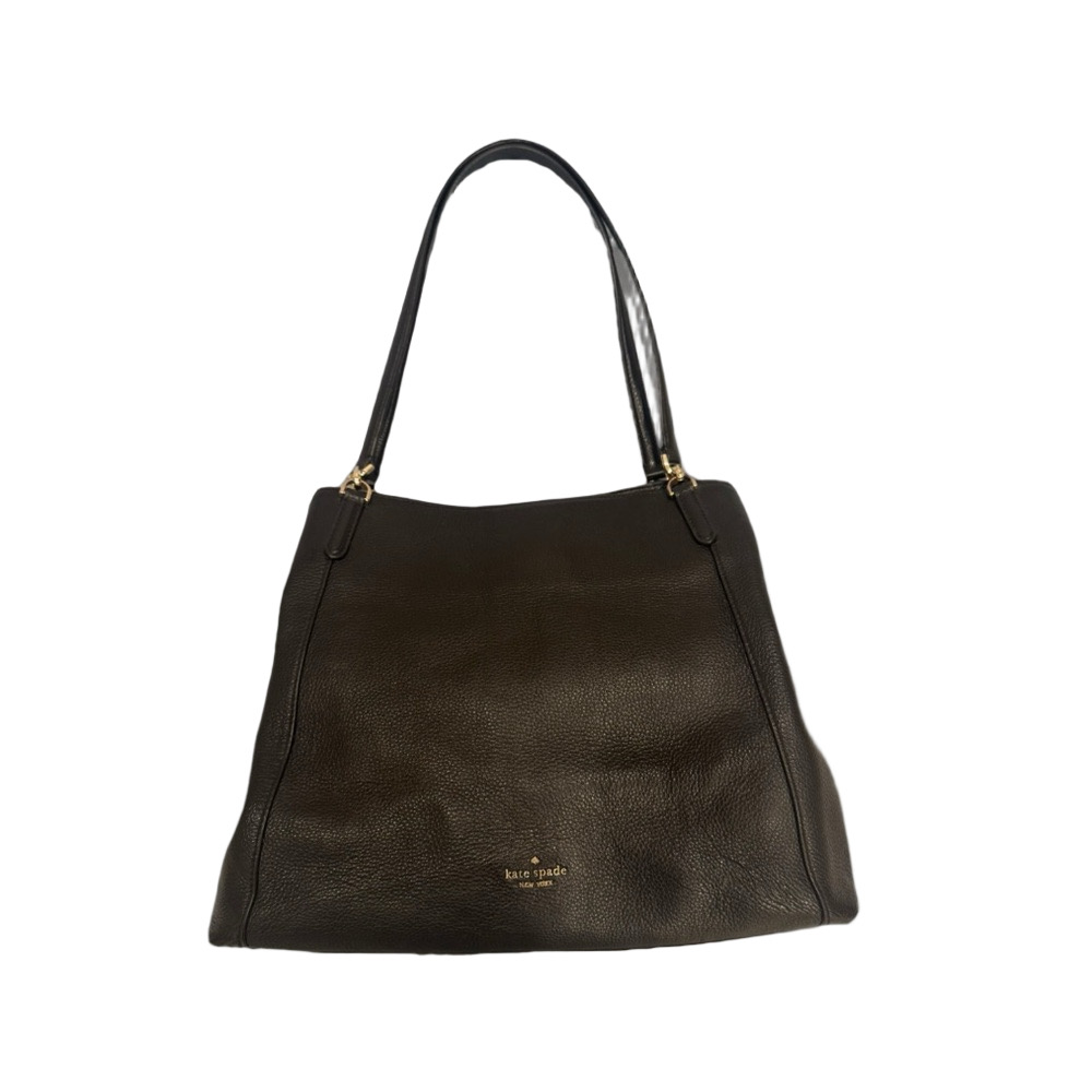 KATE SPADE Black Pebbled Tote ONLY NO EXTRAS